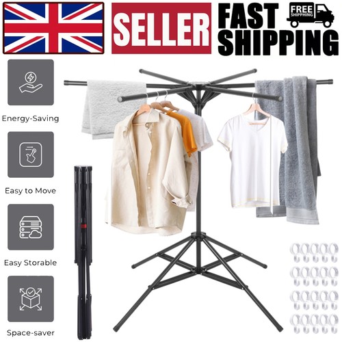 Poles clothes dryer airer - clothes,