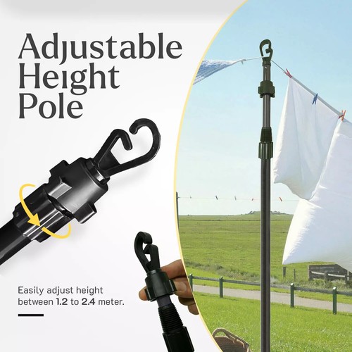 Telescopic washing line - washing,