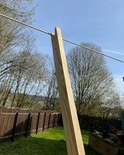Wooden Extendable Washing Line