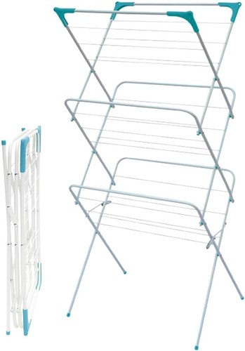 Tier foldable clothes - clothes, airer