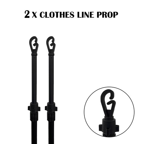 Extending clothes prop - extending,