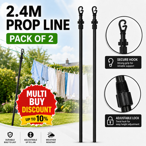 Extending clothes prop - clothes,