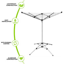 4 Arm 18M Portable Aluminium