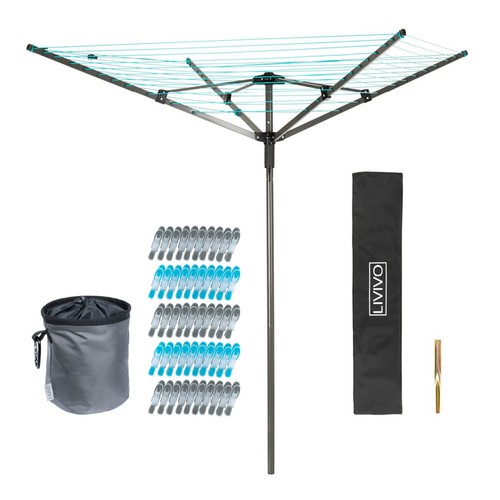 Livivo 45m rotary washing line - livivo,