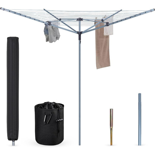 50m rotary airer washing line - rotary,