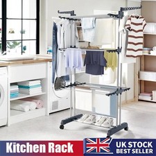 4 Tier Foldable Clothes Airer