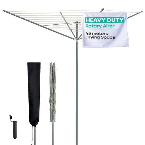 Livivo rotary washing line 45m - livivo,