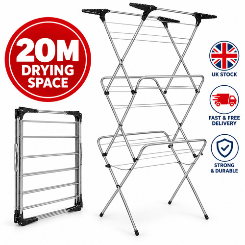 Tier clothes dryer airer - 3,