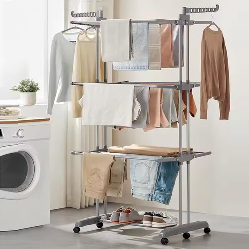 Tier foldable clothes airer - 4,