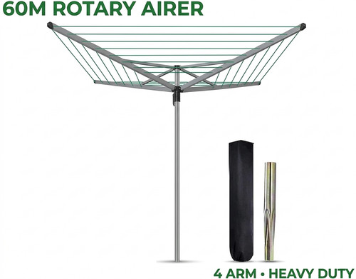 60m rotary washing line heavy - rotary,