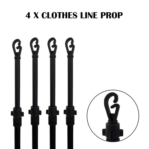 Extending clothes prop - 4,